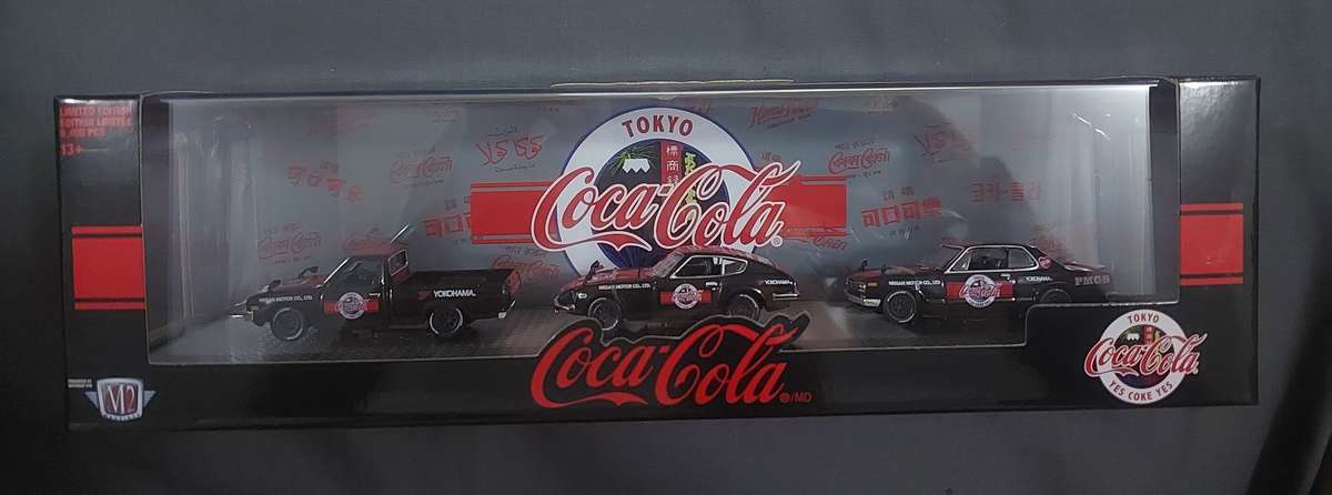 M2 COCA COLA JDM NISSAN SKYLINE, FAIRLADY, 620 (DATSUN)