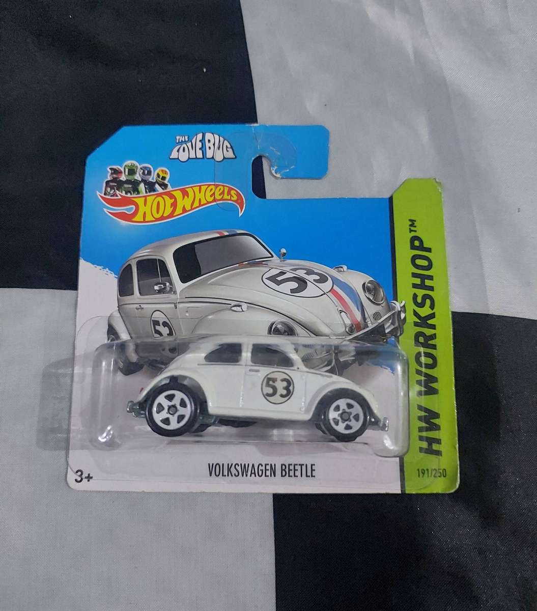 Hot Wheels HERBIE VW Volkswagen Beetle (The Love Bug) HTF