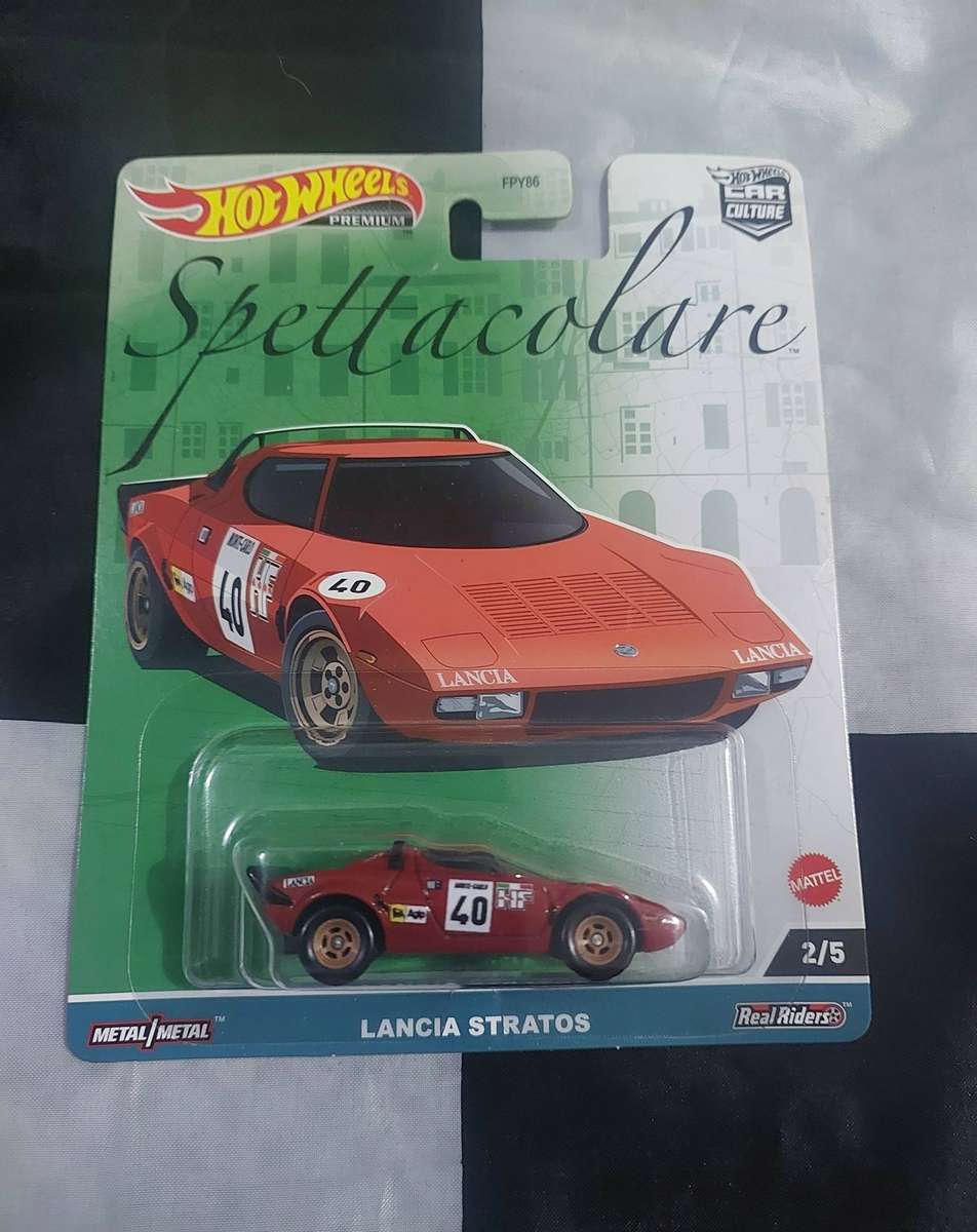 Hot Wheels Lancia Stratos (Spettacolare)