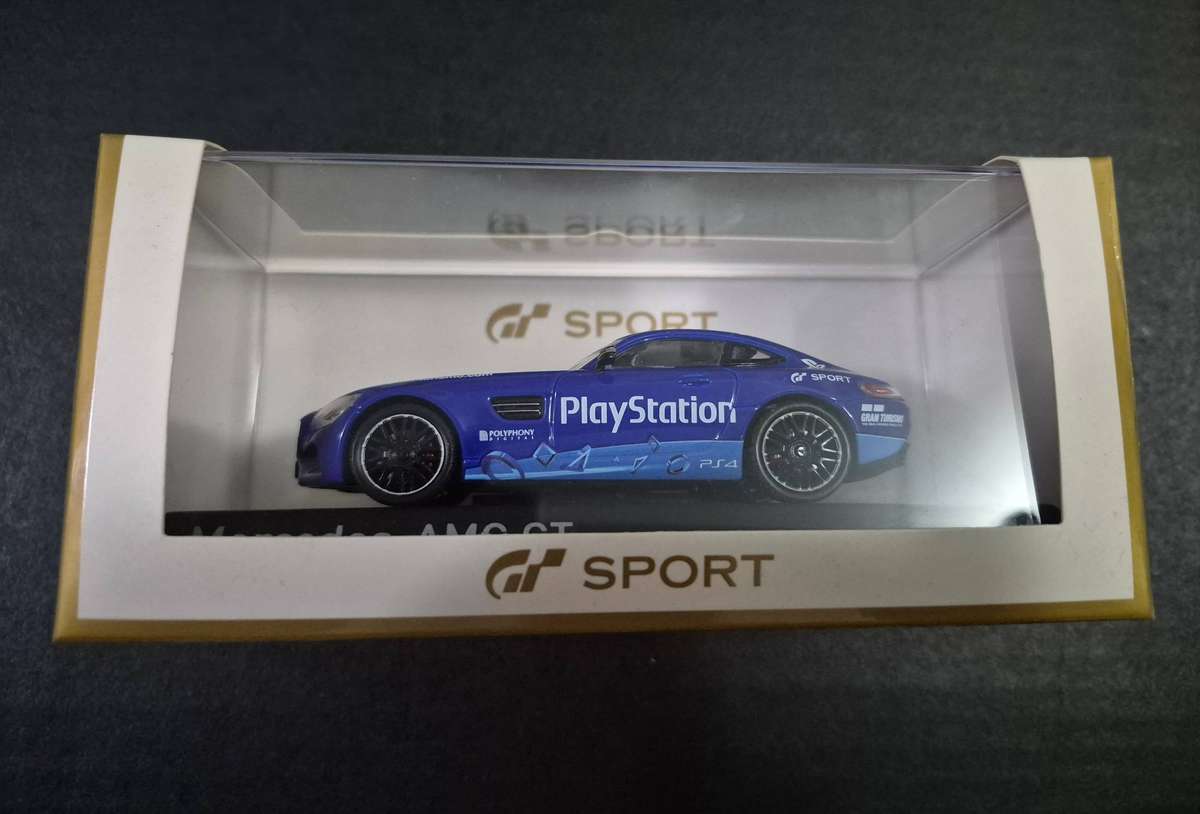GRAN TURISMO MERCEDES BENZ AMG GT (PlayStation) (SEALED) VHTF 1/43