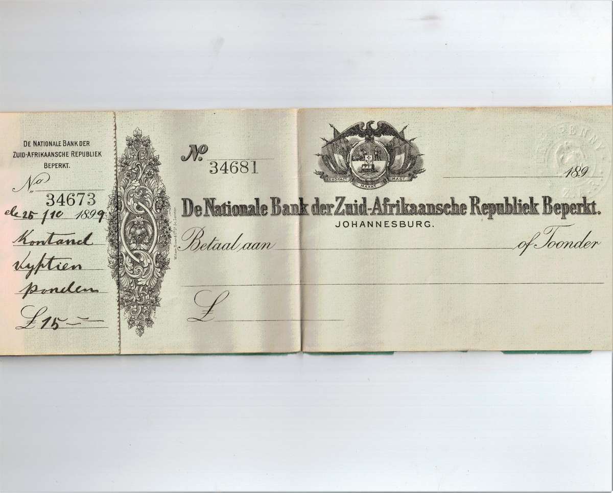 Anglo-Boer War Collection of SJP Bloem (ZARP)