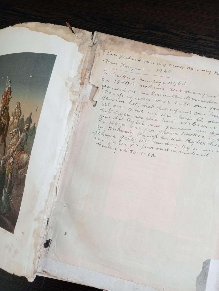 Anglo-Boer War Concentration Camp Bible