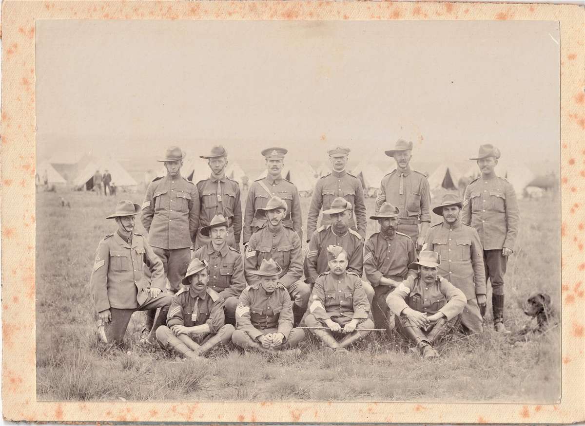 Anglo-Boer War Photograph (Victoria Mounted Rifles)