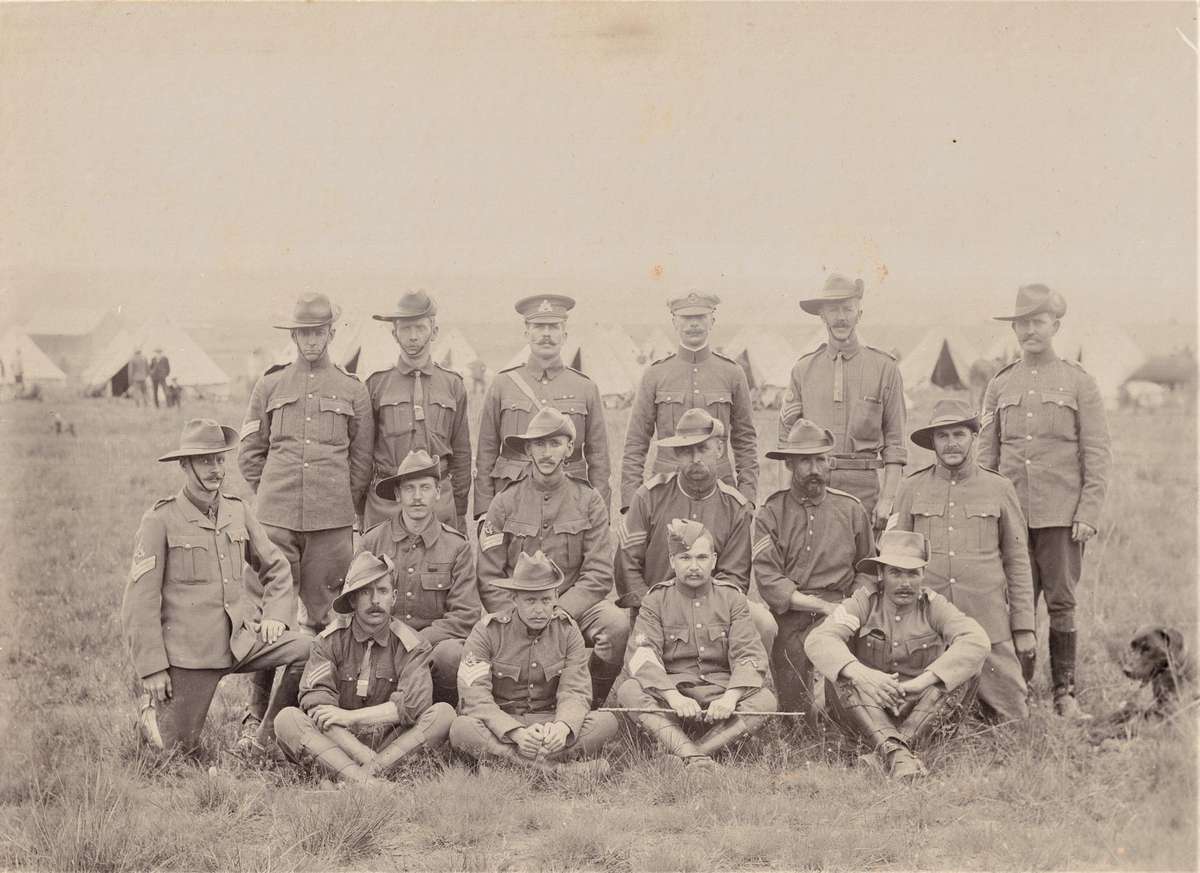Anglo-Boer War Photograph (Victoria Mounted Rifles)