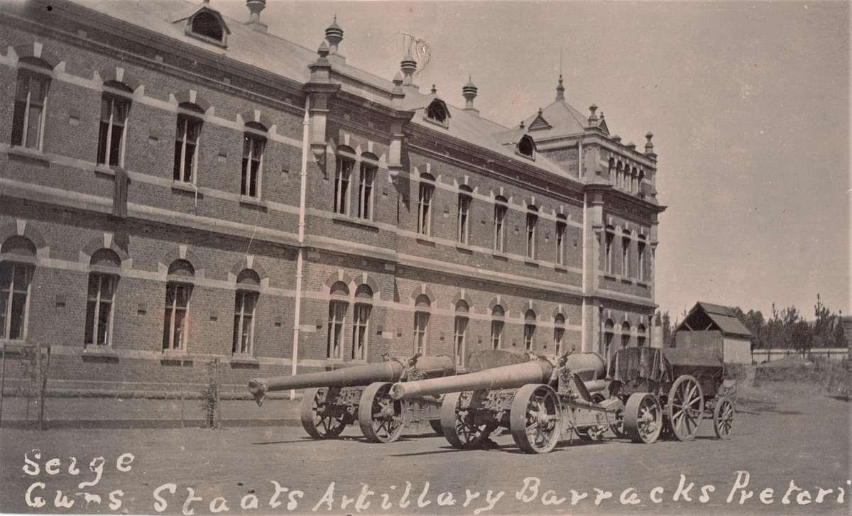 Anglo-Boer War Artillery Photographs (State Artillery Barracks)