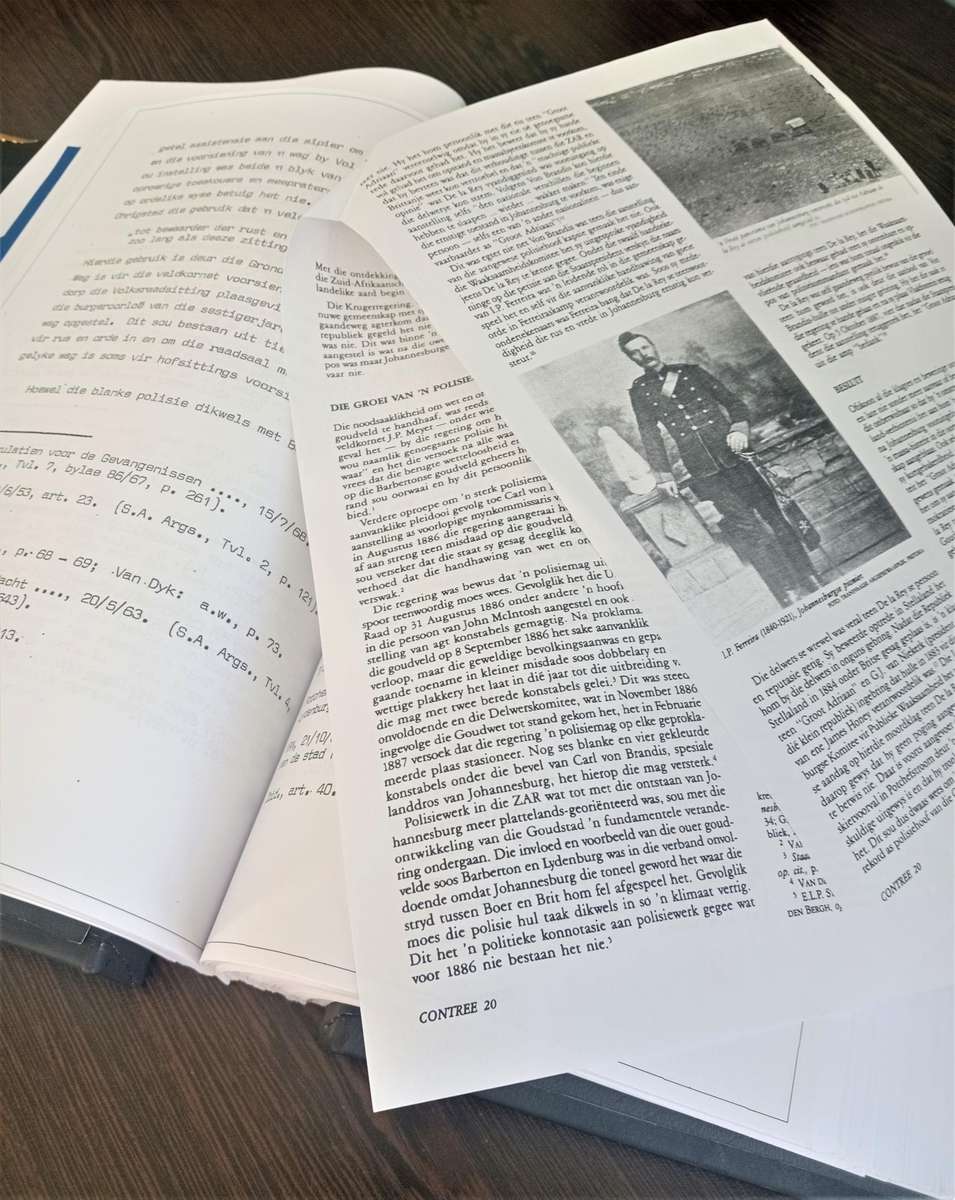 ZARP Compendium (The Police Service in the South African Republic)