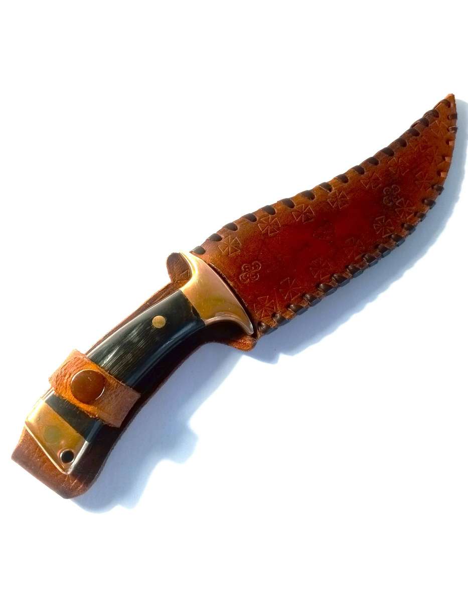 A custom, hand-crafted knife by knifemaker John G. Weeks