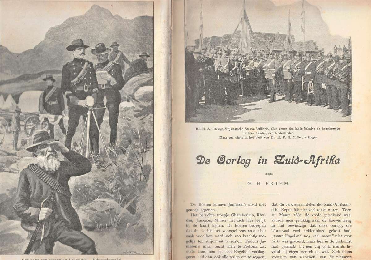 De Oorlog in Zuid-Afrika + EERSTE VERVOLG op De Oorlog in Zuid-Afrika