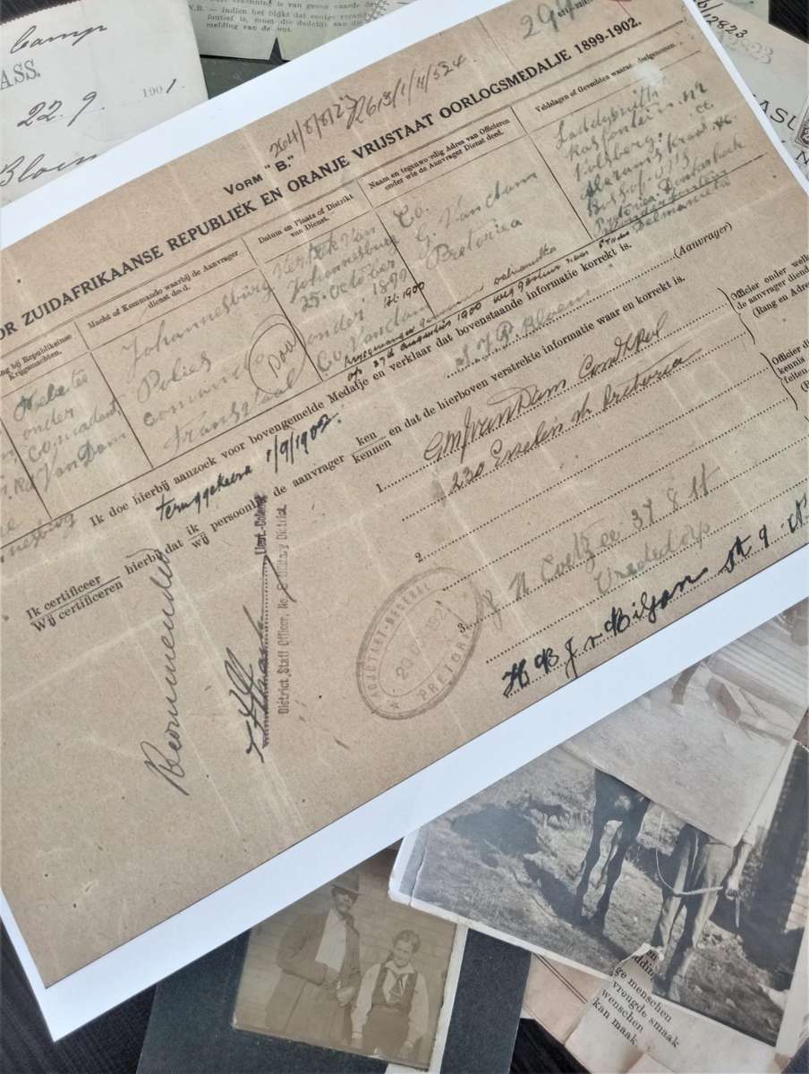 Anglo-Boer War Collection of SJP Bloem (ZARP)