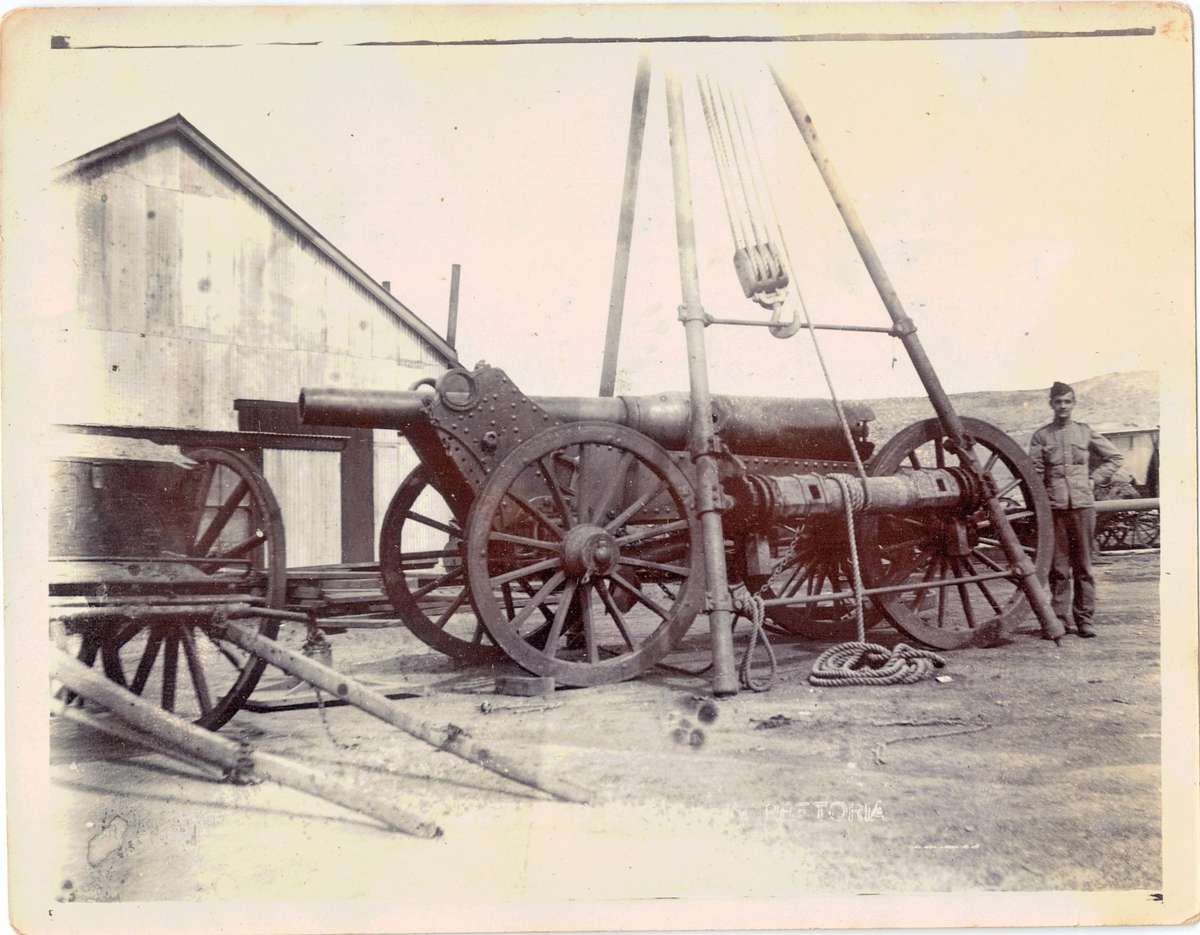 Anglo-Boer War Artillery Photographs (with "Kitcheners composite Long Tom")
