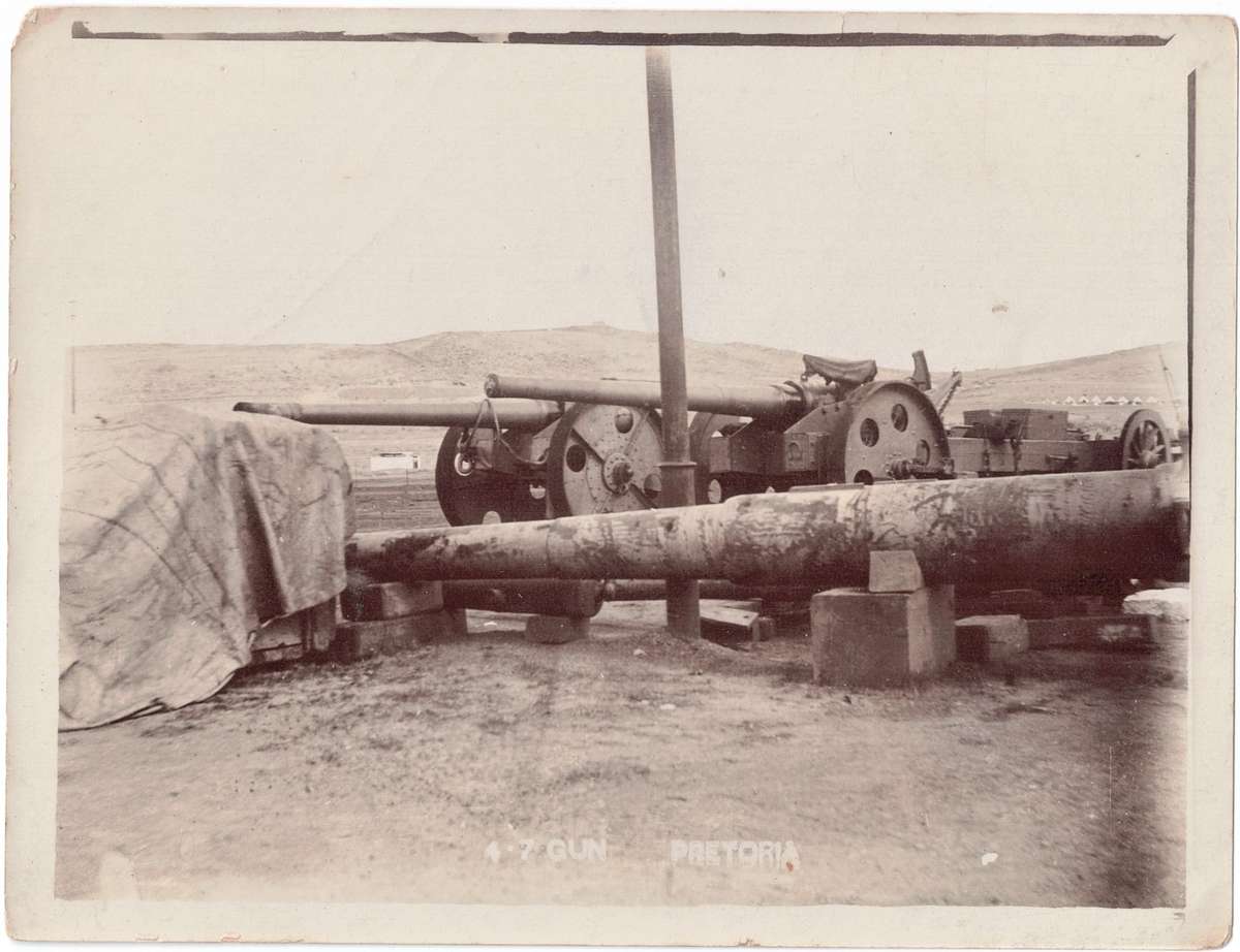 Anglo-Boer War Artillery Photographs (with "Kitcheners composite Long Tom")