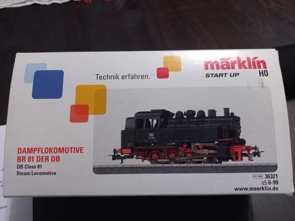HO Marklin Start up 36321 - Class 81 Tank Locomotive