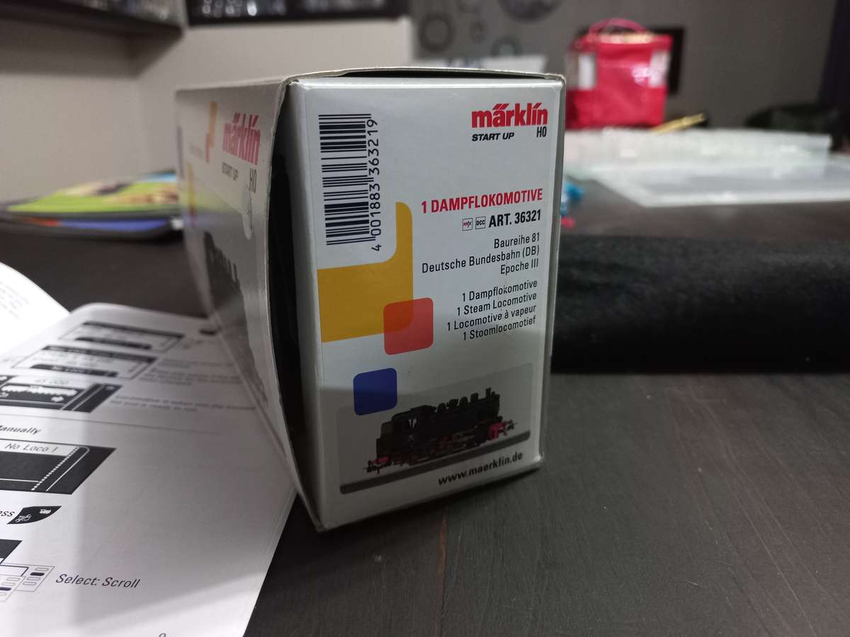 HO Marklin Start up 36321 - Class 81 Tank Locomotive