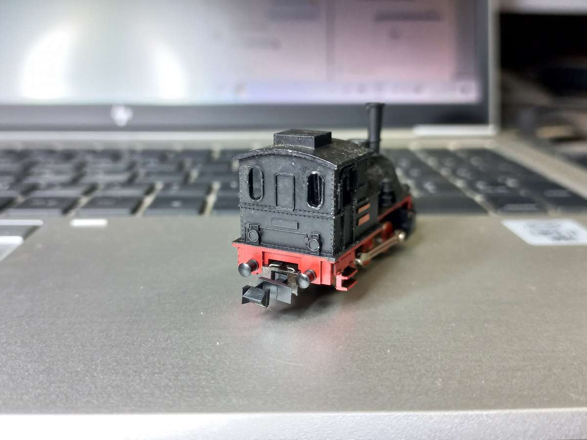Minitrix  N 2913 Steam 0-6-0 Locomotive Little Donkey