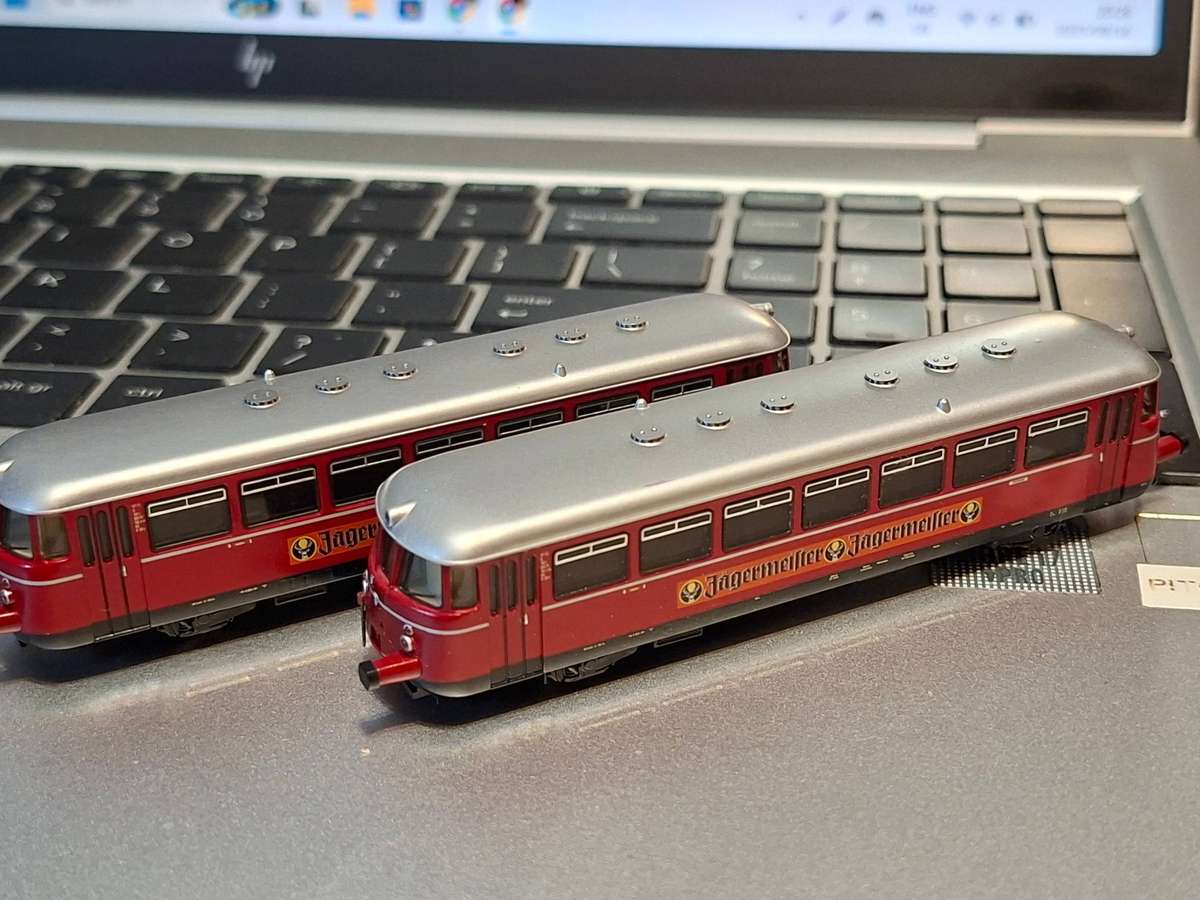 N Scale - Hobbytrain - Rail bus MAN SWEG Jägermeister Ep.IV