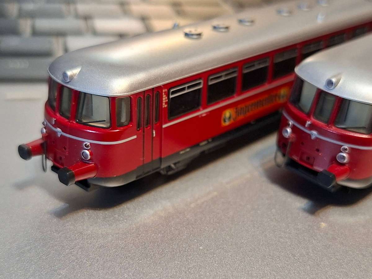 N Scale - Hobbytrain - Rail bus MAN SWEG Jägermeister Ep.IV