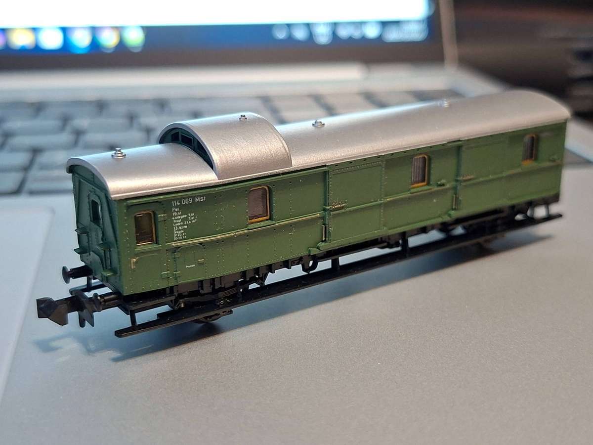 N Scale - Minitrix 114 069 Mst baggage Van