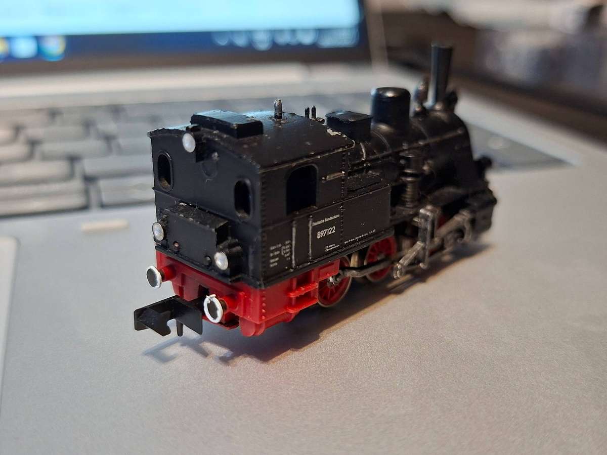 N Scale - Steam locomotive T3 (BR89) DB, era 3, no. 89 7122