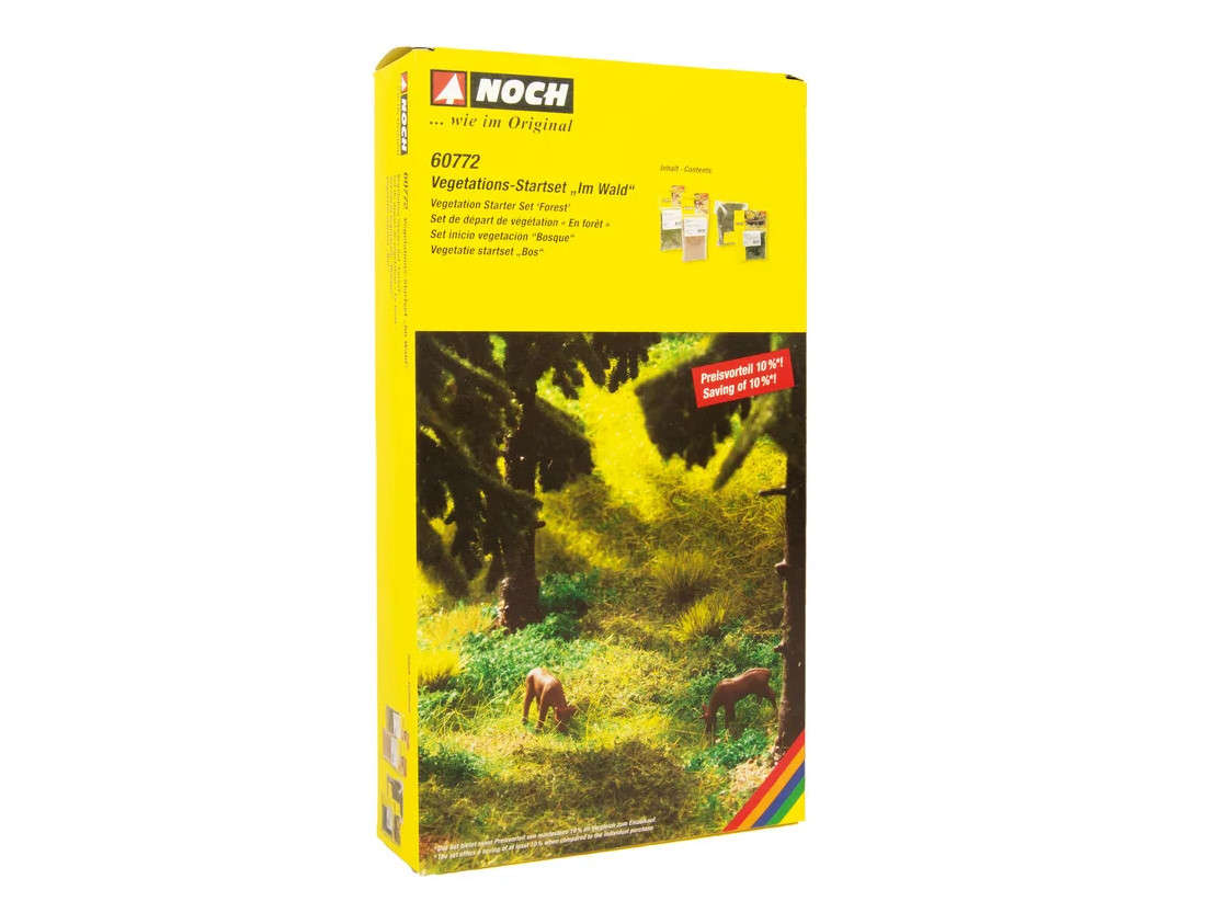 Noch 60772 - Vegetation Starter Set In the Forest