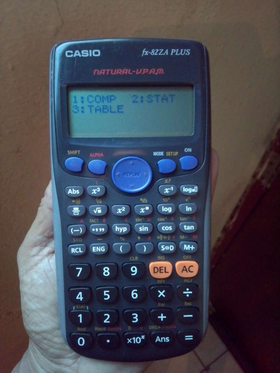Casio scientific calculator model:-fx82ZA plus