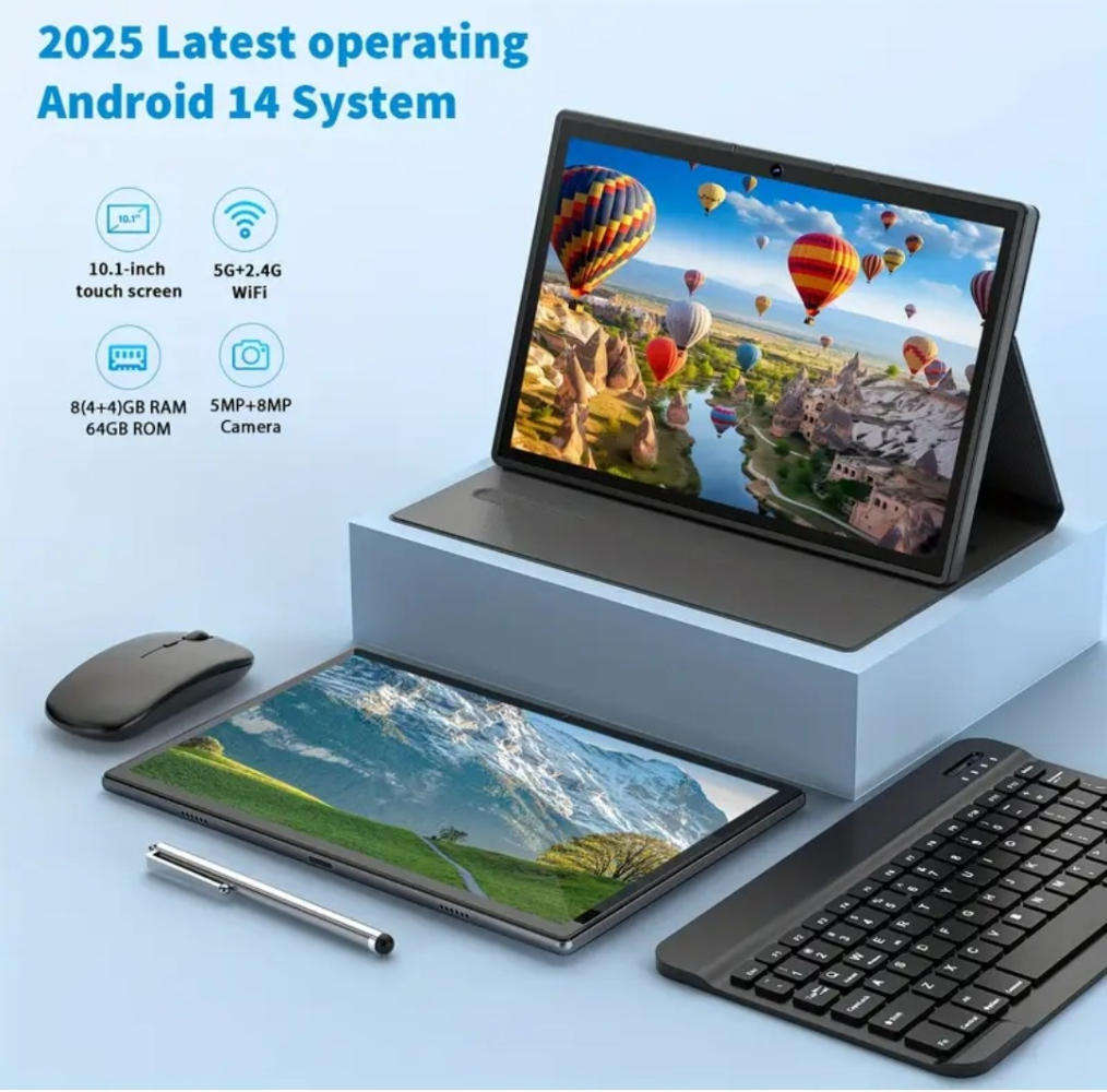 Relndoo Android Tablet 2in 1 Tablet