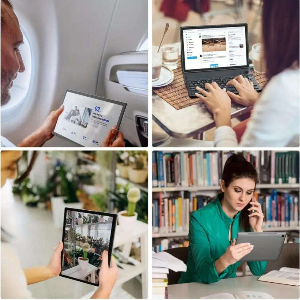 Relndoo Android Tablet 2in 1 Tablet