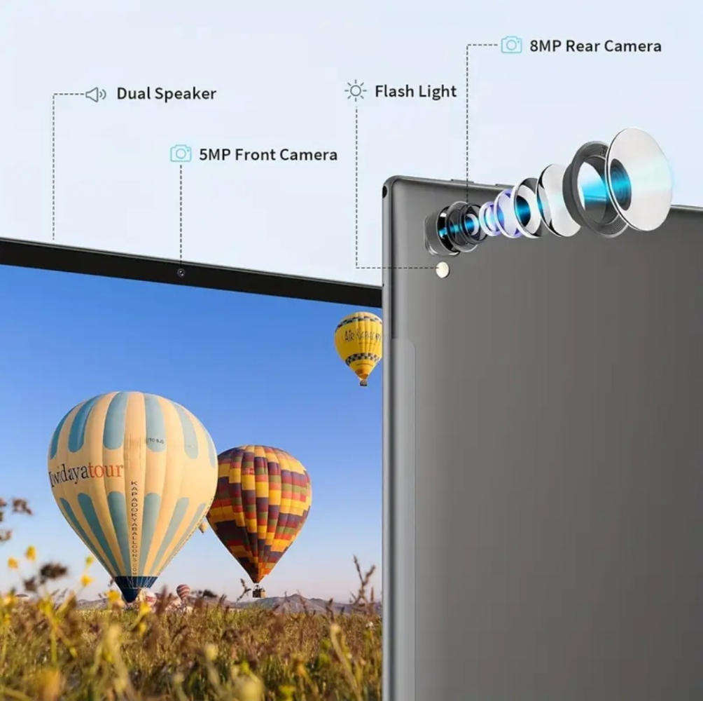 Relndoo Android Tablet 2in 1 Tablet