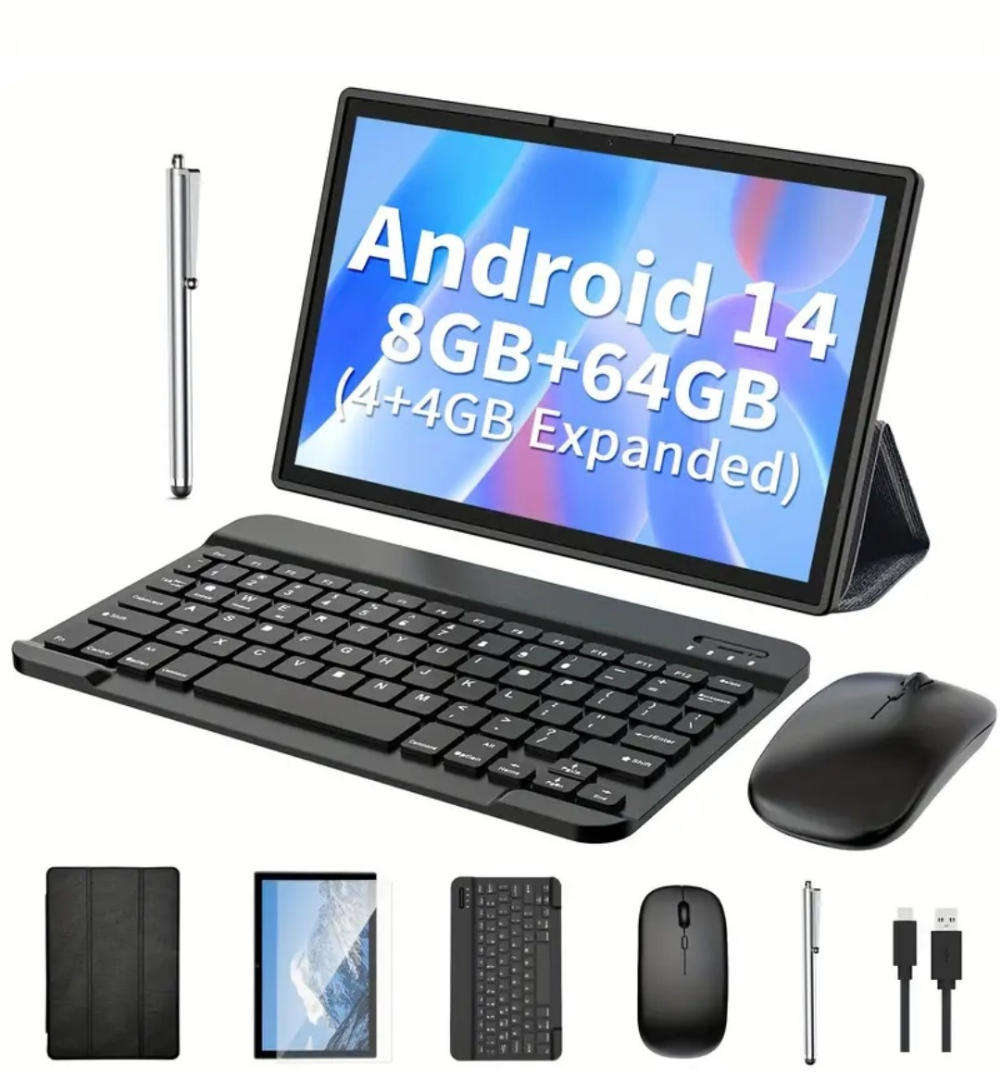Relndoo Android Tablet 2in 1 Tablet