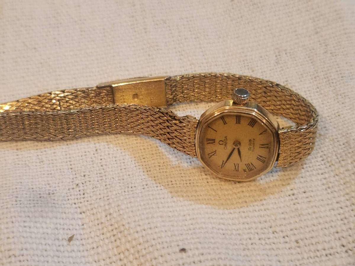 Vintage OMEGA DEVILLE LADIES WATCH 10 KT GOLD FILLED