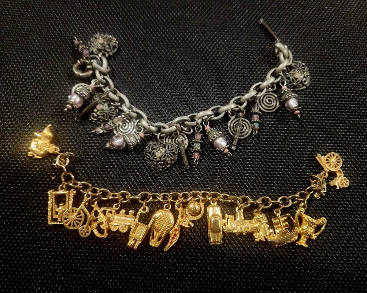 2 x Charm bracelets