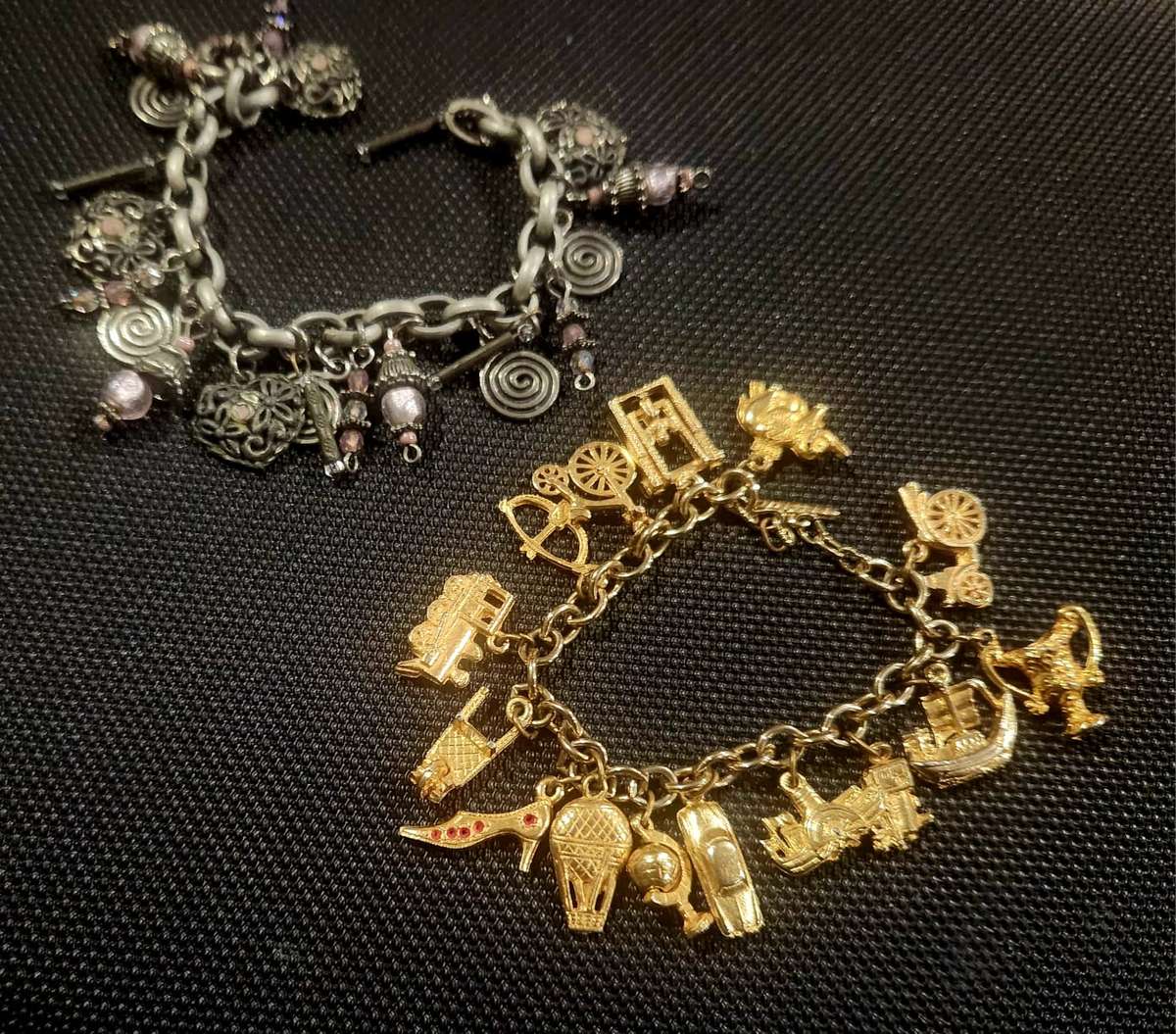 2 x Charm bracelets