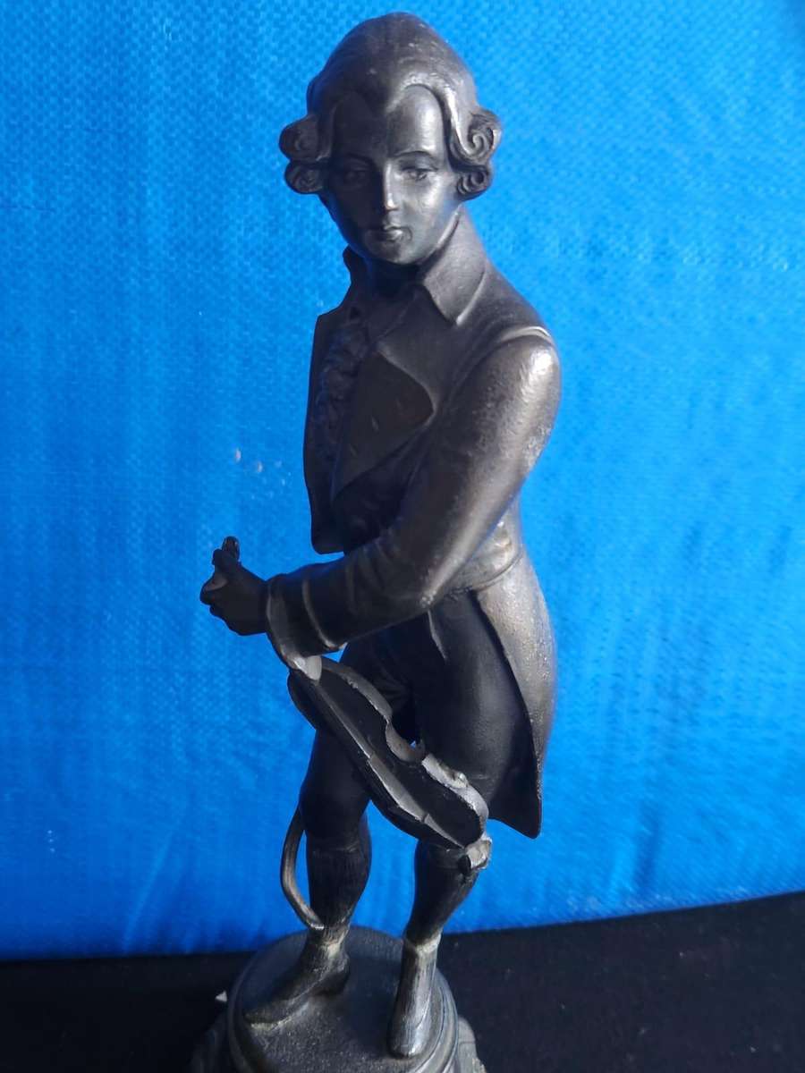 BRONZE SPELTER FIGURINE