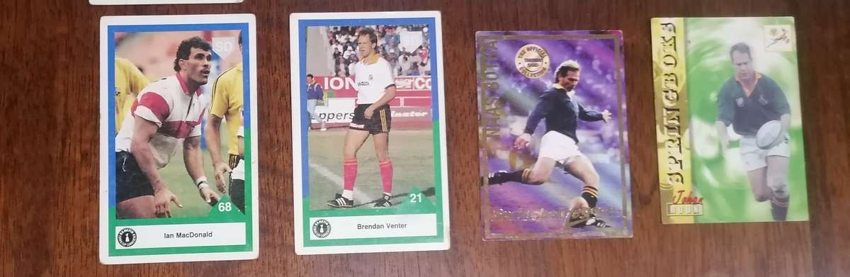 14 x Collectable Rugby cards