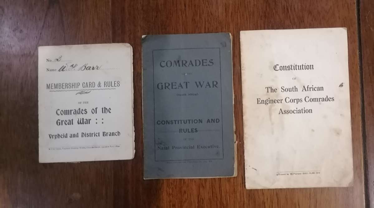 3 x WAR CONSTUTION AND RULE BOOKLETS