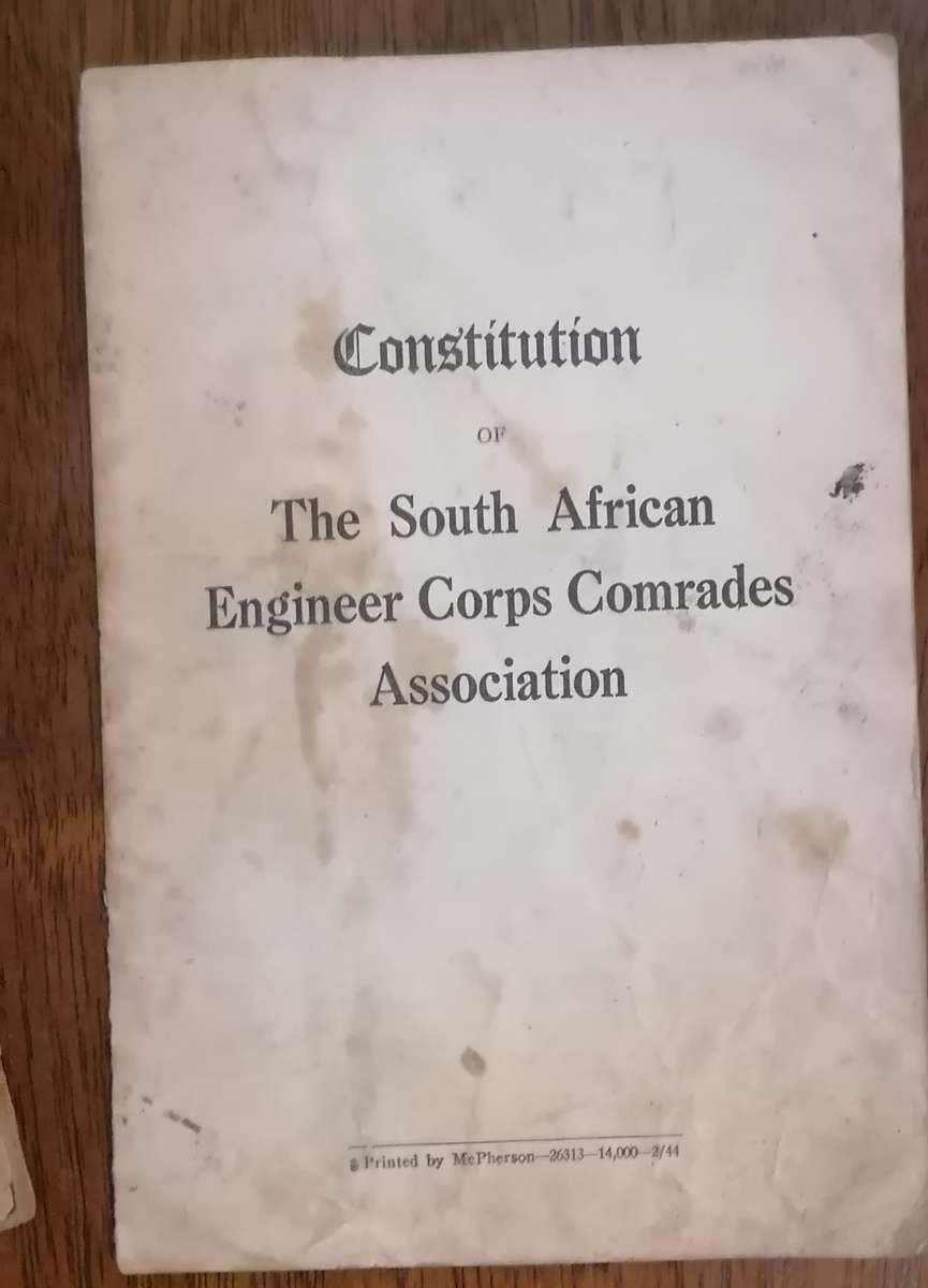 3 x WAR CONSTUTION AND RULE BOOKLETS