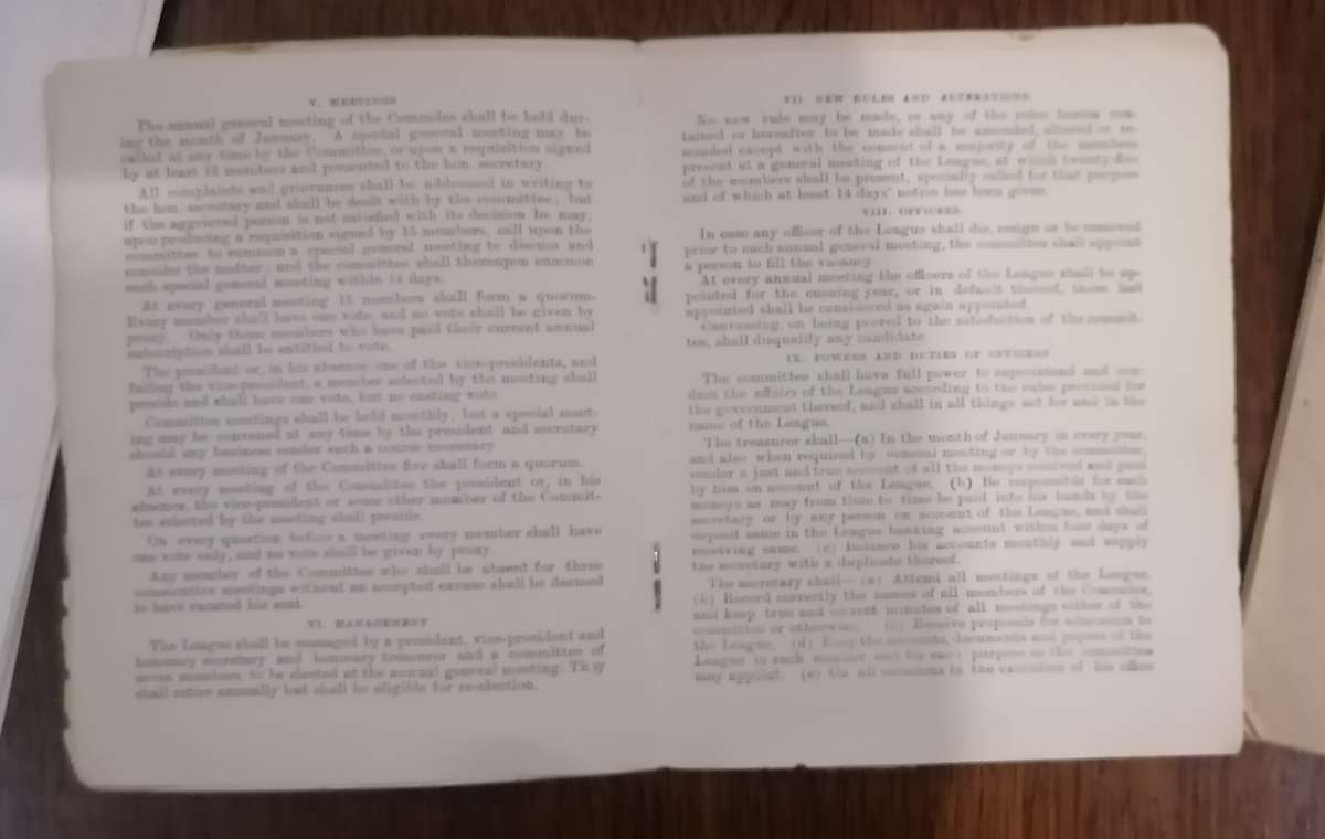 3 x WAR CONSTUTION AND RULE BOOKLETS