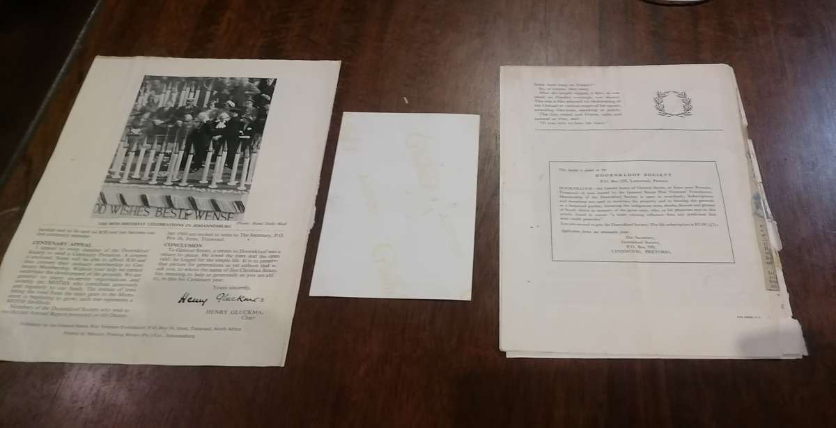 GENERAL J C SMUTS LOT