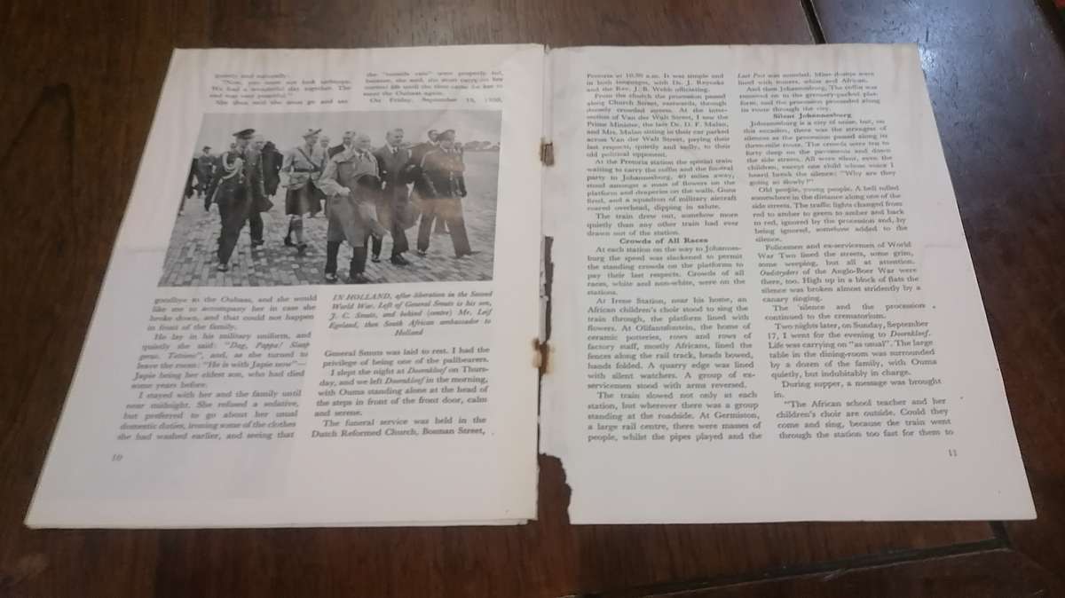 GENERAL J C SMUTS LOT