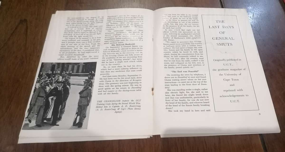 GENERAL J C SMUTS LOT