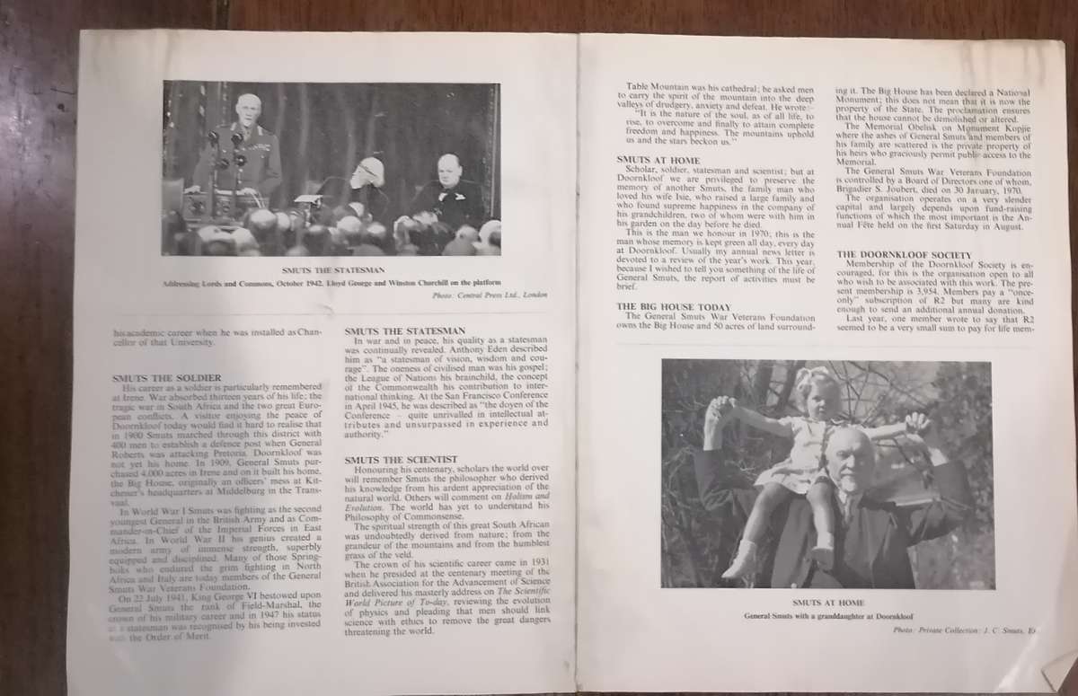 GENERAL J C SMUTS LOT