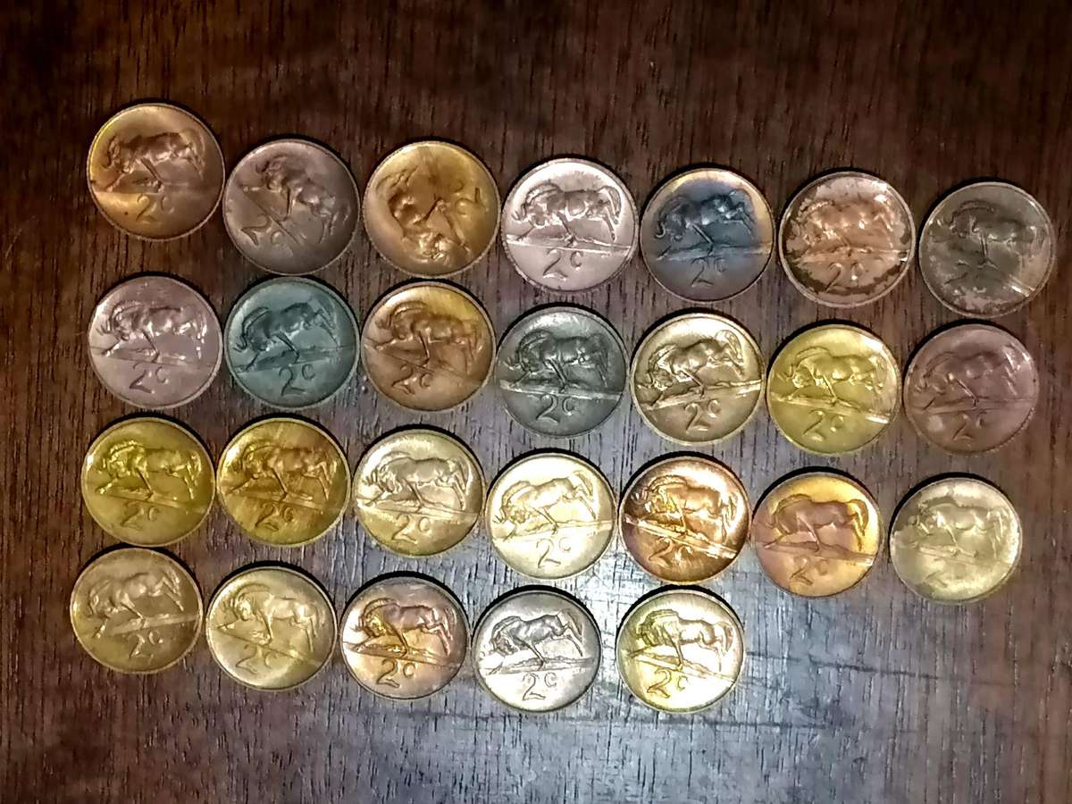 Complete set of proof 2c coins ( 1965 -1990)