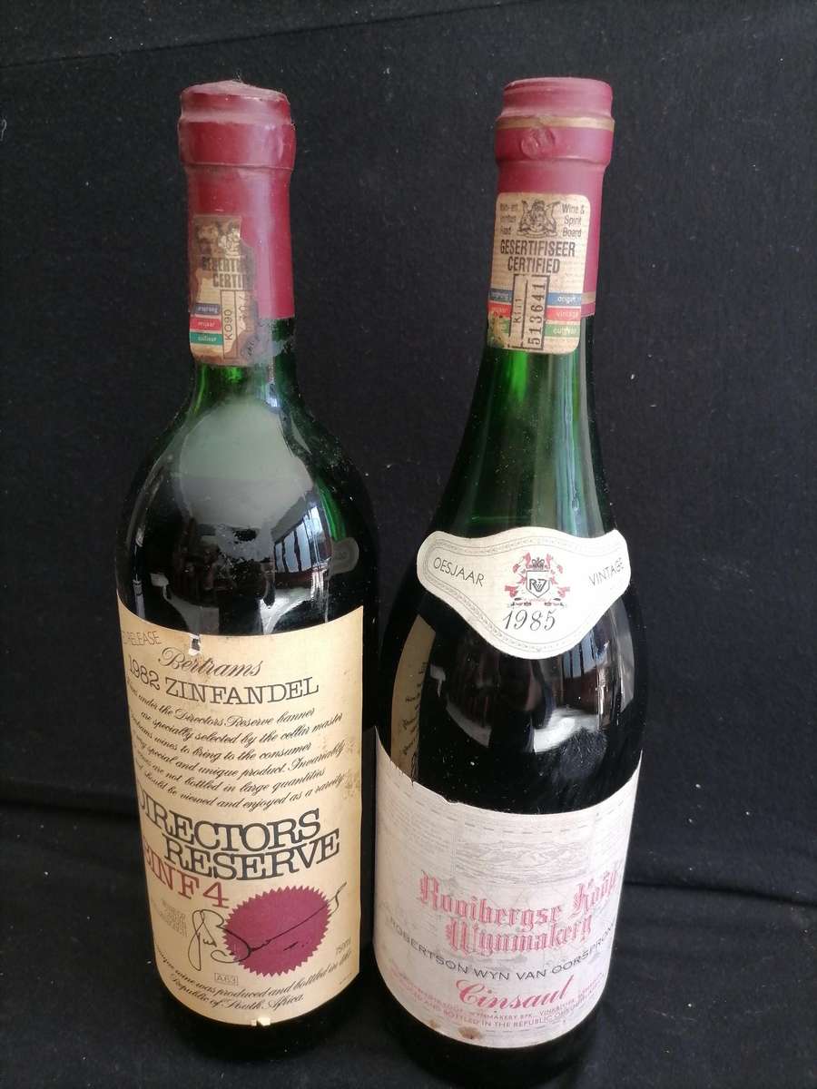 2 x VINTAGE RED WINES