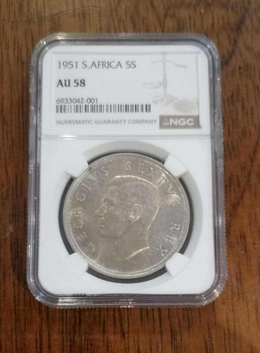 1951 SA SA UNION CROWN AU 58