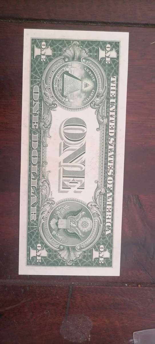 1935 USA BLUE DOLLAR NOTE