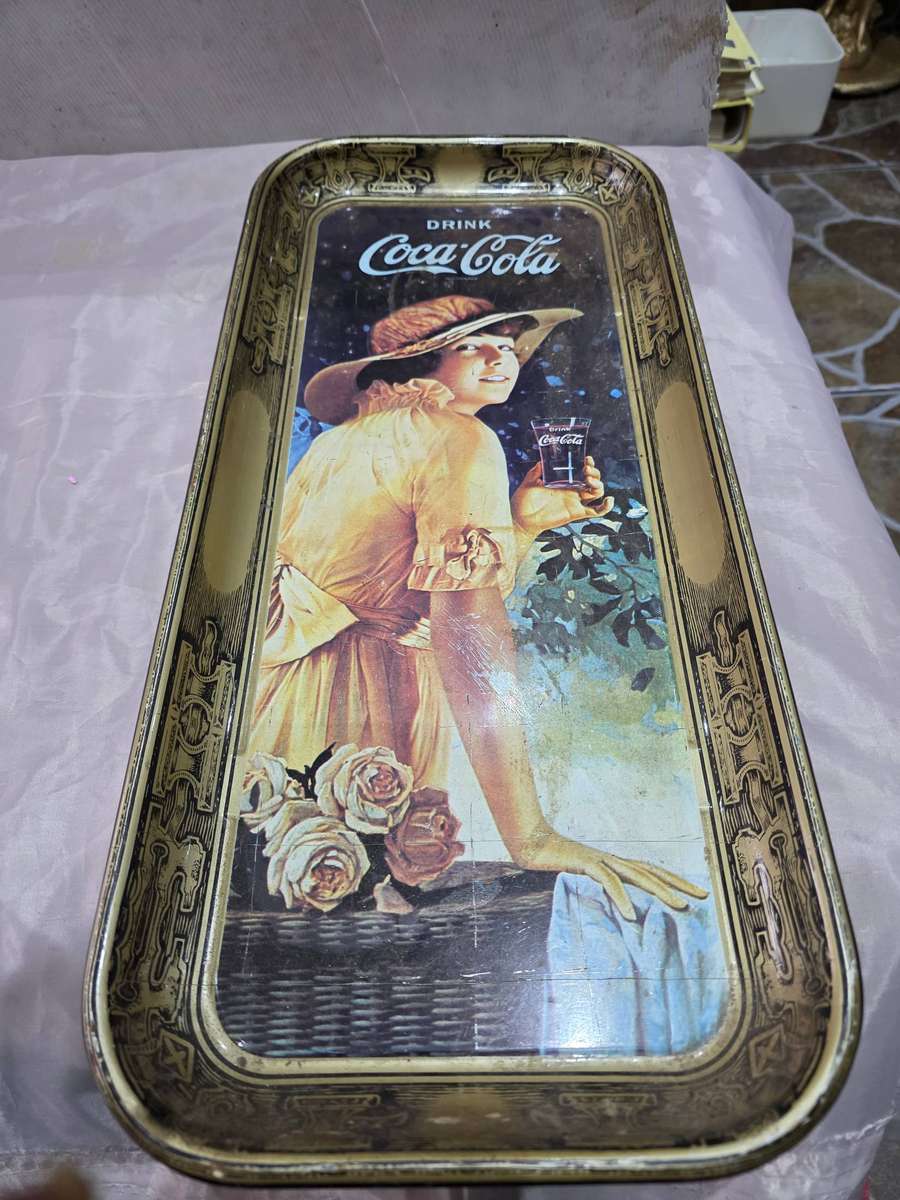 VINTAGE ADVERTISING COCA-COLA YRAY(48 X 22CM)