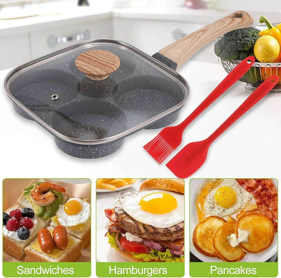 4 CUP NON STICK EGG PAN