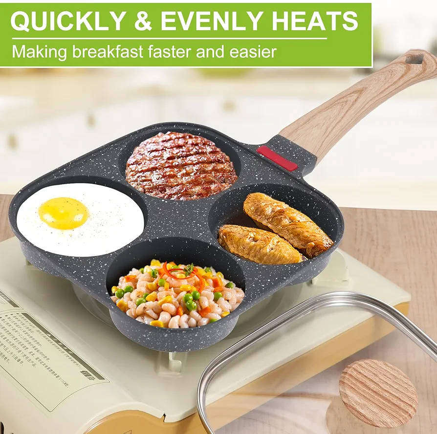 4 CUP NON STICK EGG PAN