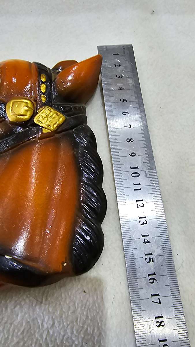 CERAMIC WALL HANGING HORSE HEAD