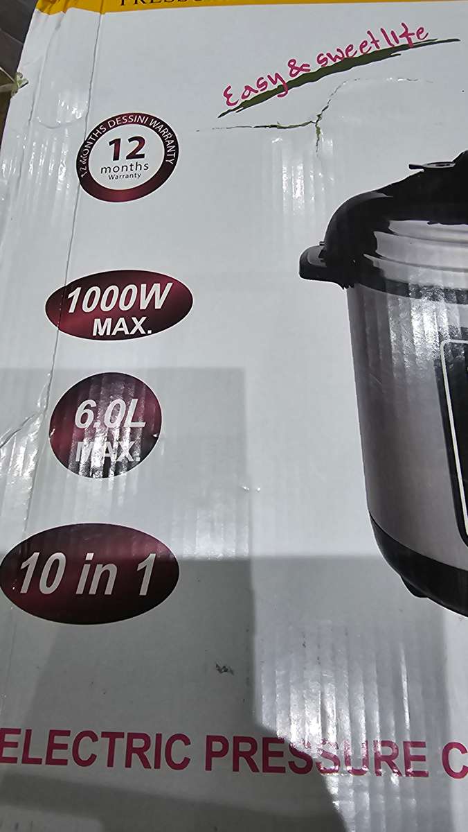 ELECTRIC PRESSURE COOKER-SEE DESCRIPTION