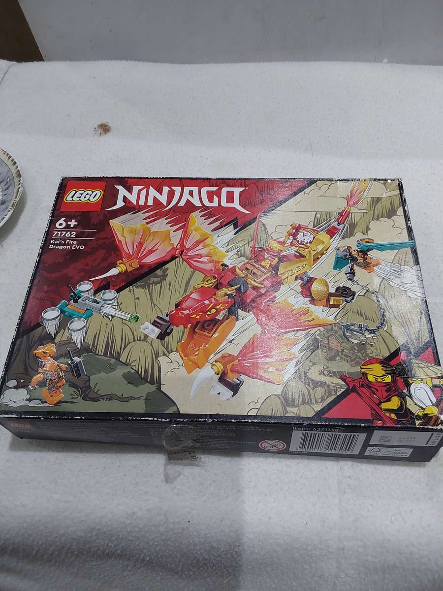 NINJAGO KAIS FIRE DRAGON EVO LEGO SET(COMPLETE)